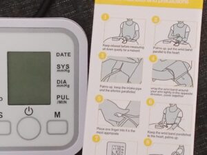 Blodtrycksmätare med Usb och batteridrift